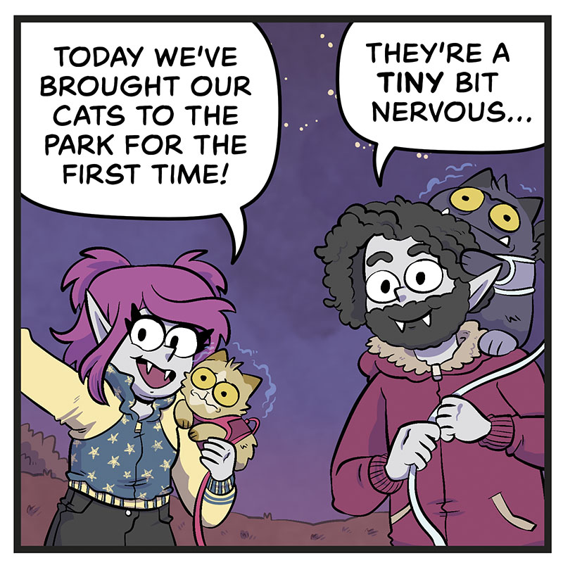 https://cdn-dev.tinyview.com/bite-subscribe/2021/11/16/episode-4-walking-the-cats/Bite004_Panel1.jpg