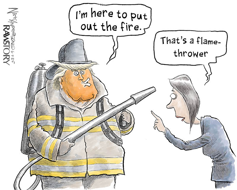 https://cdn-dev.tinyview.com/nick-anderson/2025/06/09/the-firefighter/060925.Trump_Firefighter_Flamethrower-copy.jpg